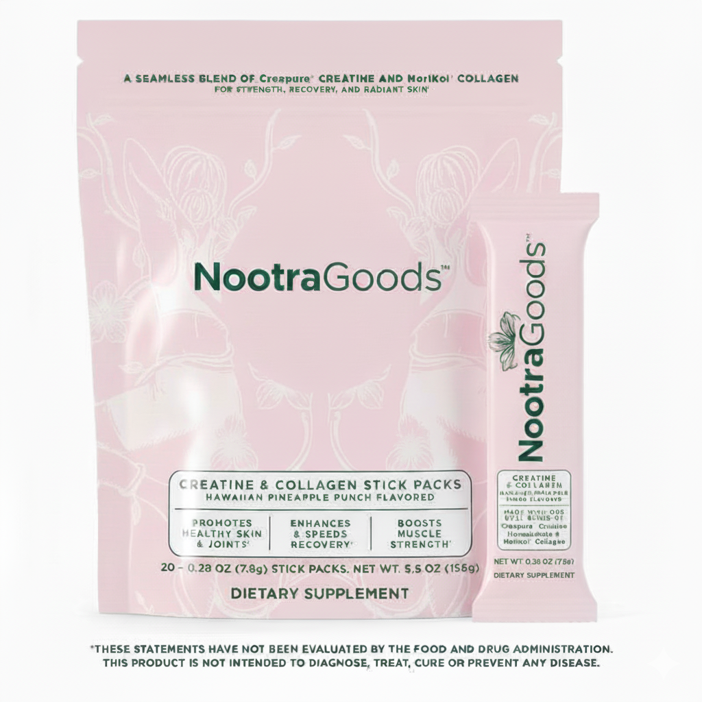 Creatine & Collagen Stick Packs - NootraGoods™